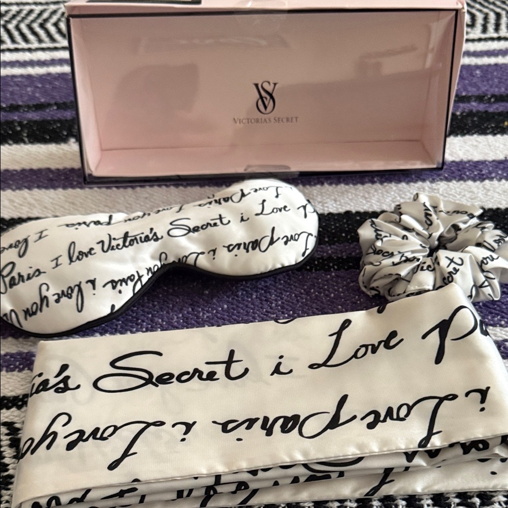Victoria’s Secret satin sleep gift set NIB